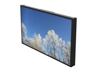 HI-ND Wall Casing PROTECT 55" Landscape - Asennuskomponentti (kotelo) malleihin digital signage -LCD-paneeli - polykarbonaatti - musta, RAL 9005 -näytön koko: 55" - seinään asennettava malleihin LG 55UH5F-H, 55UH7F-H; Samsung QB55B, QB55R-B, QH55B, QH55R, QM55B WC5500-0101-52